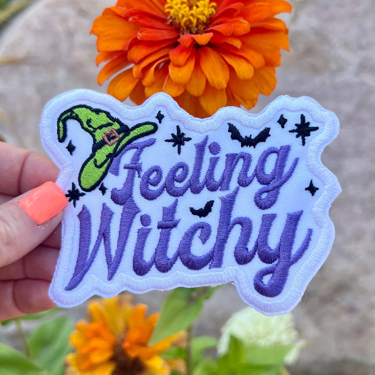 Embroidered Patches - Felling Witchy