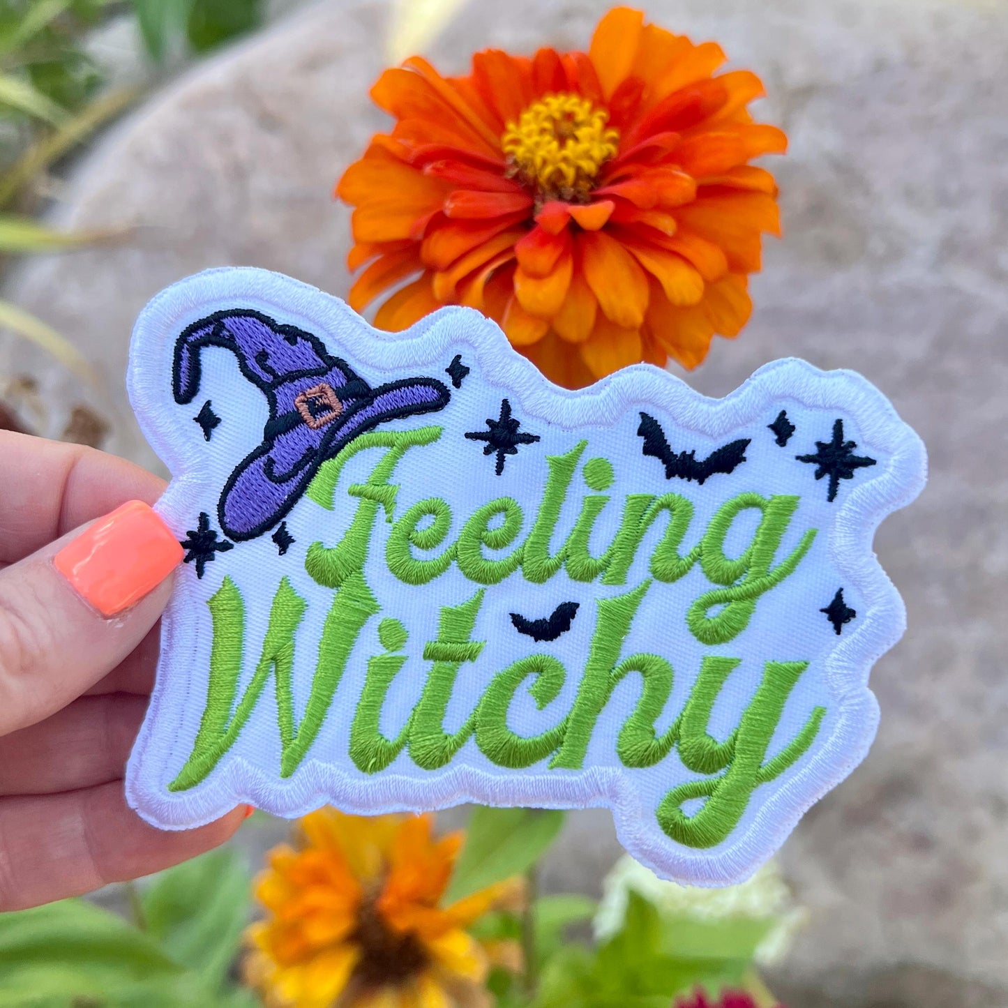 Embroidered Patches - Felling Witchy