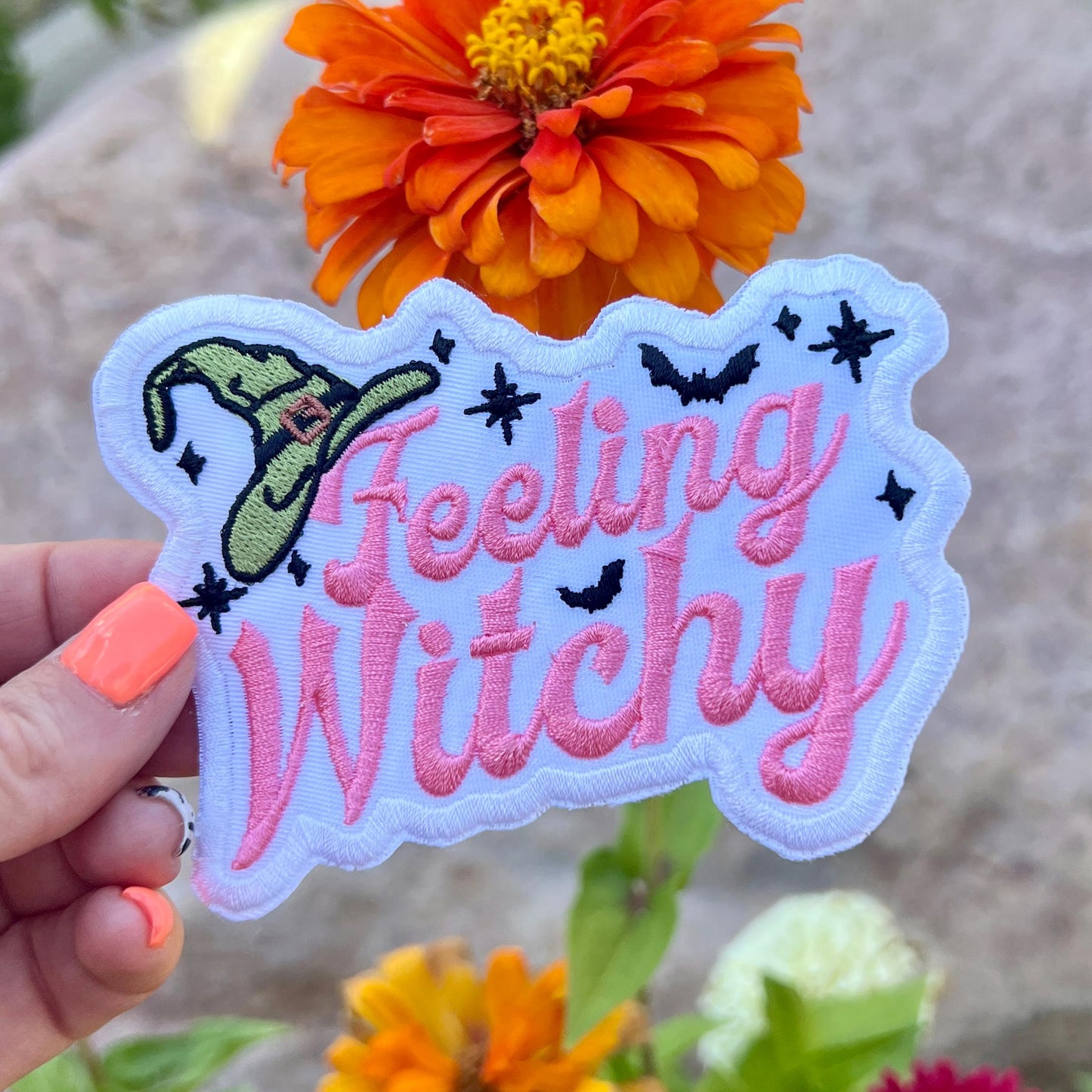 Embroidered Patches - Felling Witchy