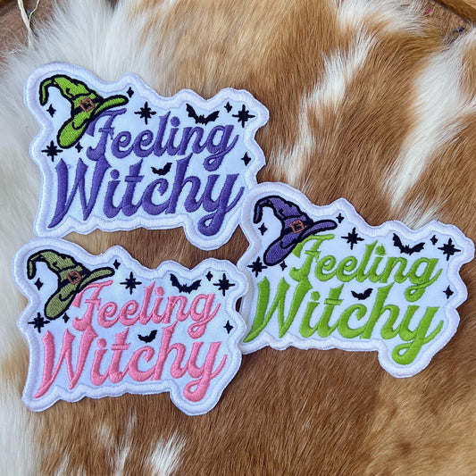 Embroidered Patches - Felling Witchy