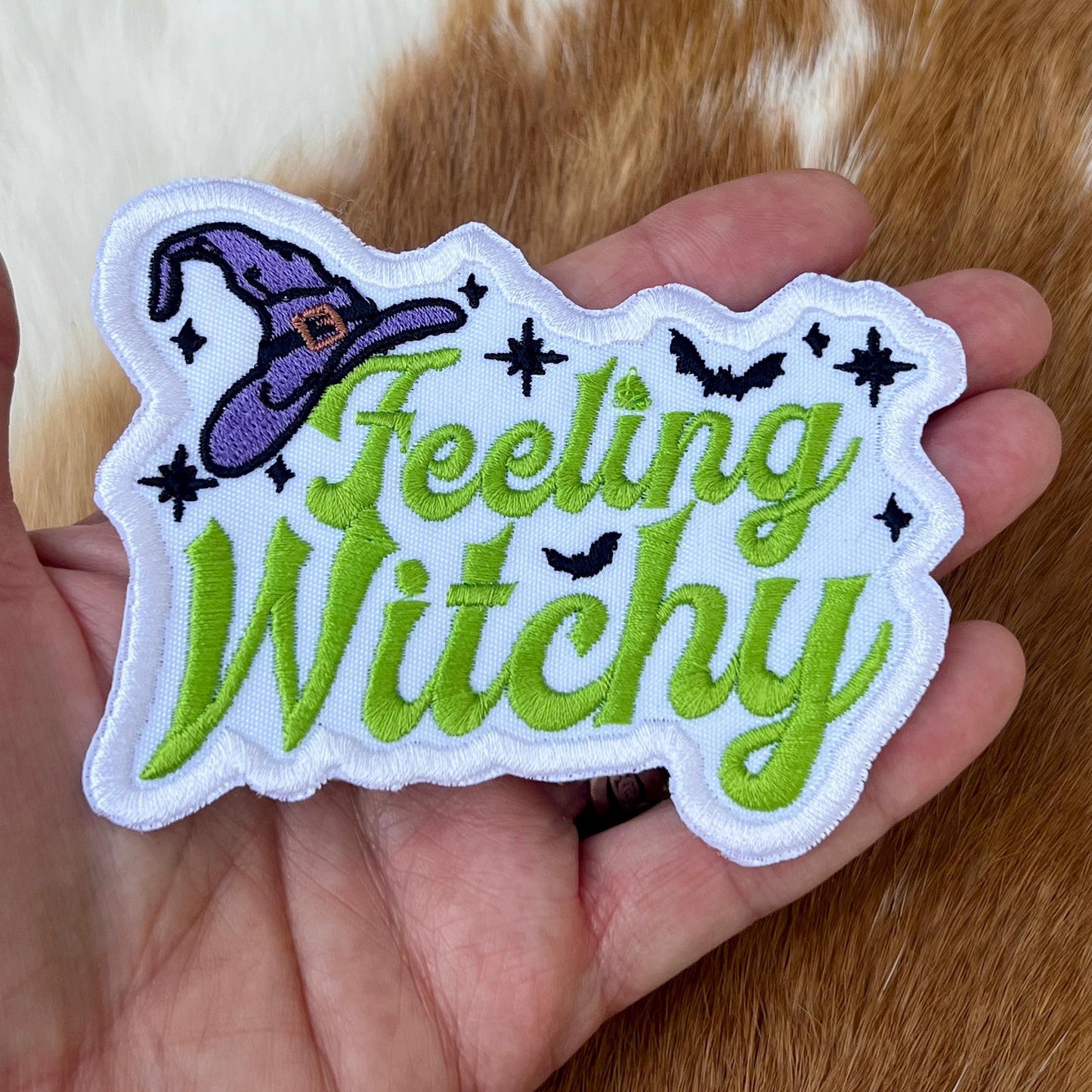 Embroidered Patches - Felling Witchy