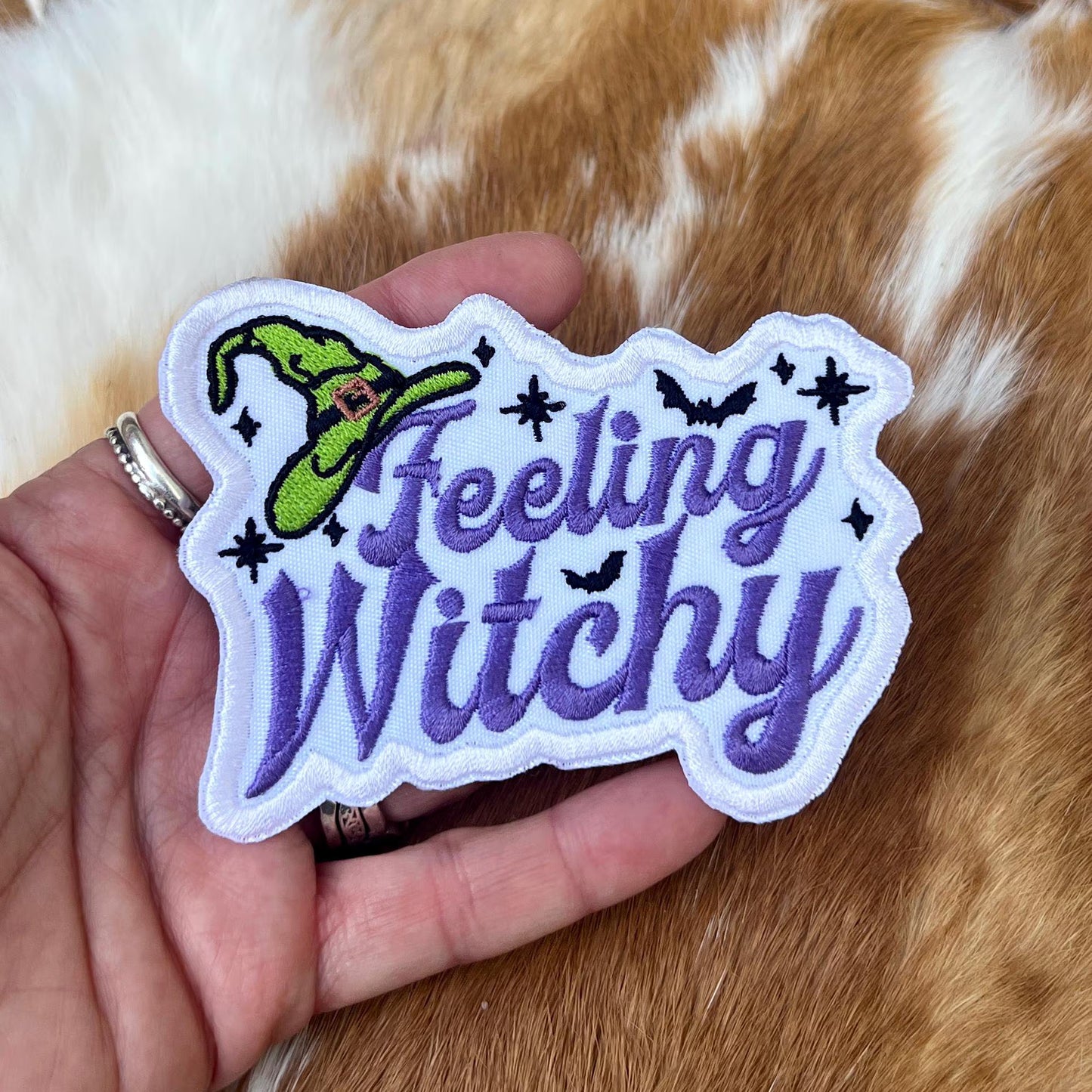 Embroidered Patches - Felling Witchy