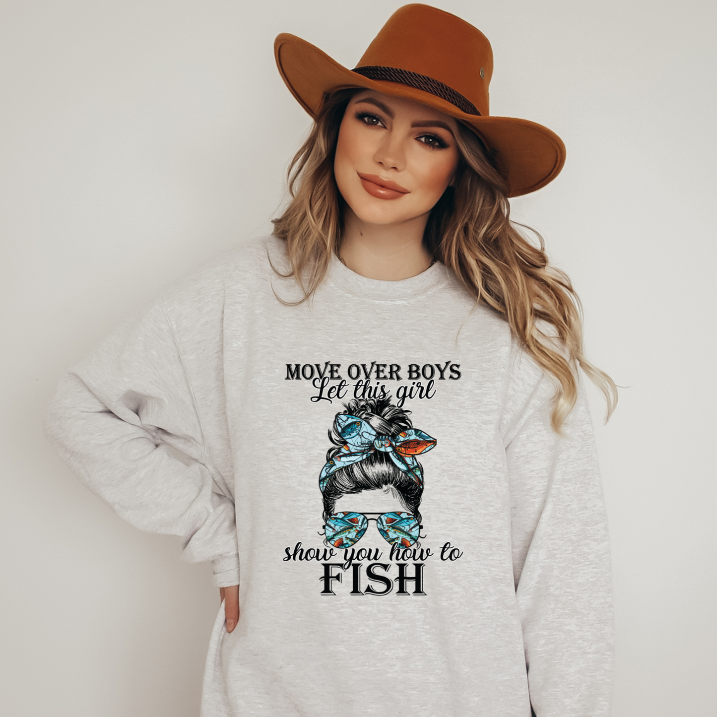 Teeshirt- Move over boys let this girl show you how to fish