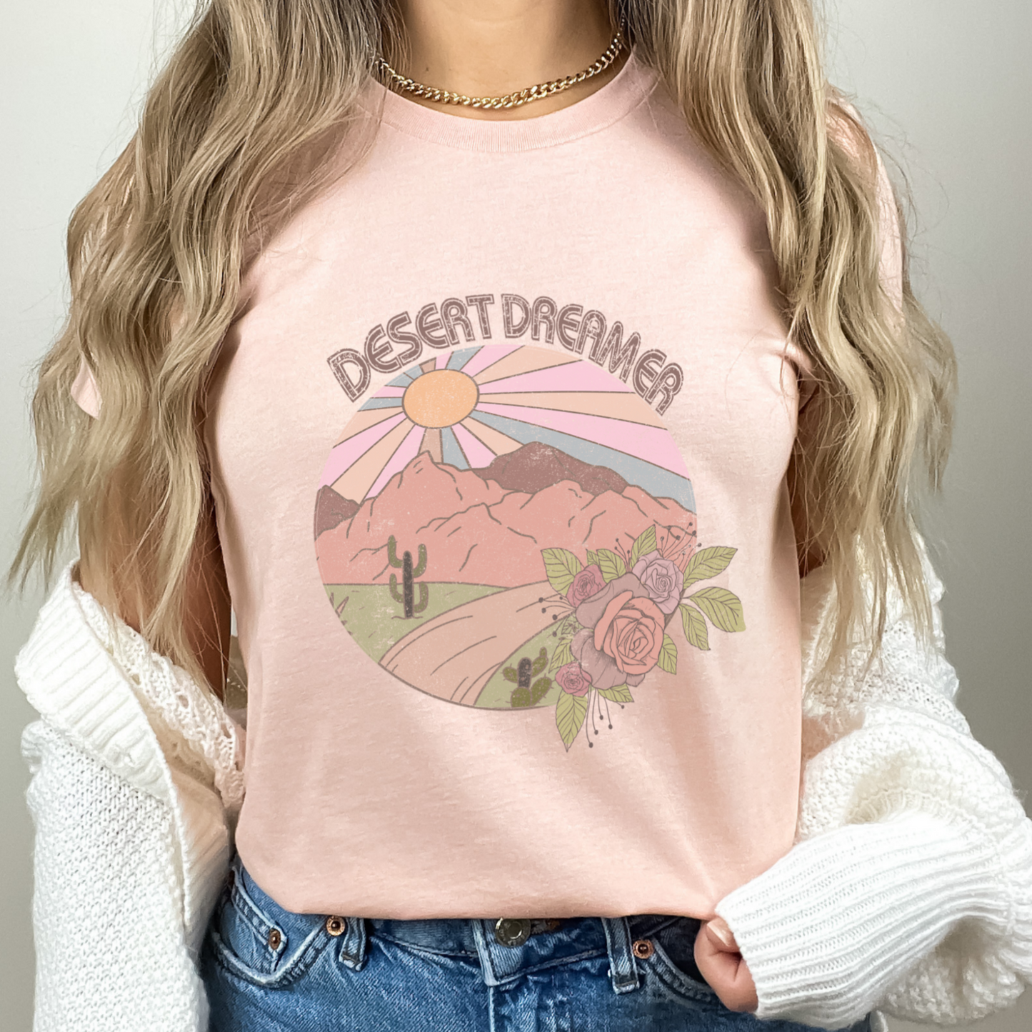 Teeshirt- Pink Desert Dreamer