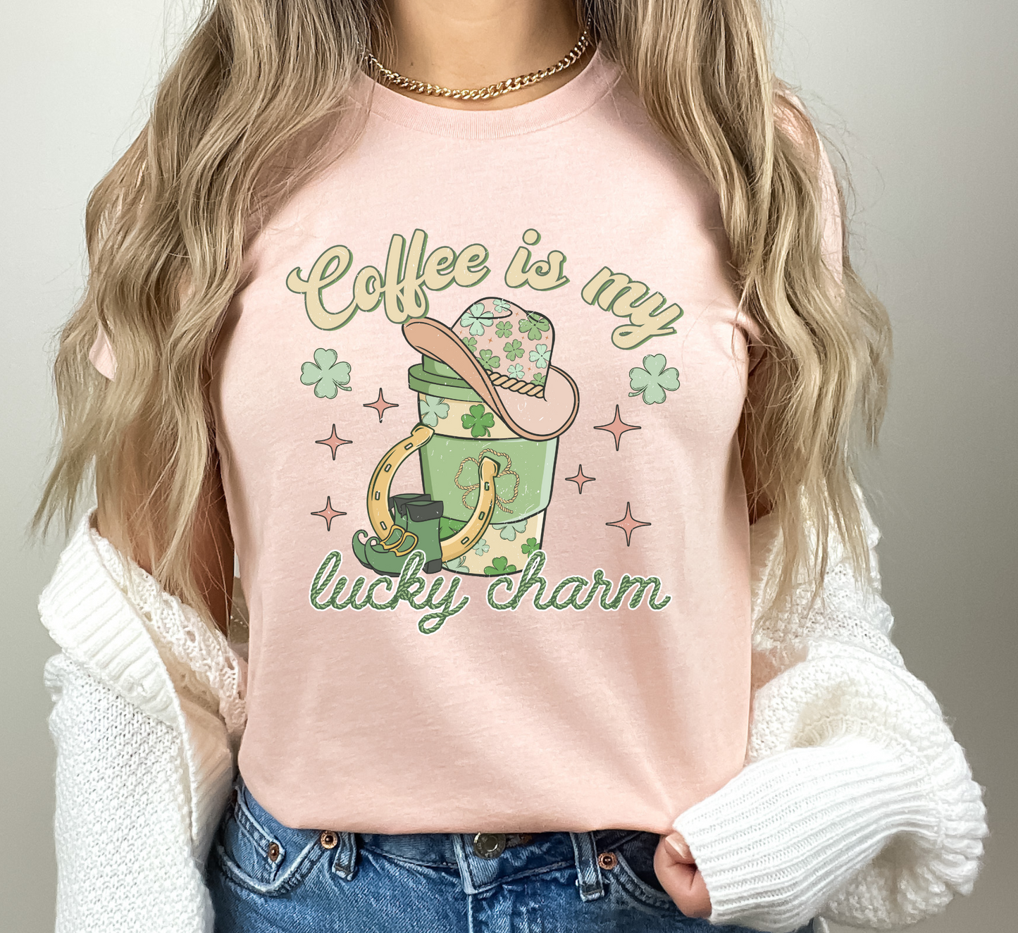 Teeshirt- Coffee is my Lucky Charm