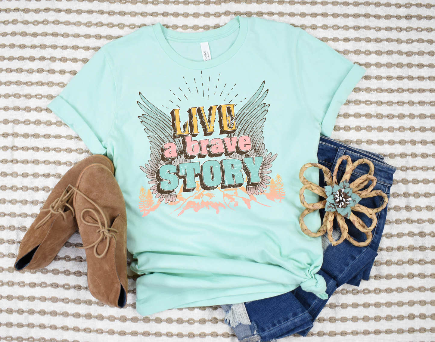 Teeshirt-Live a Brave Story