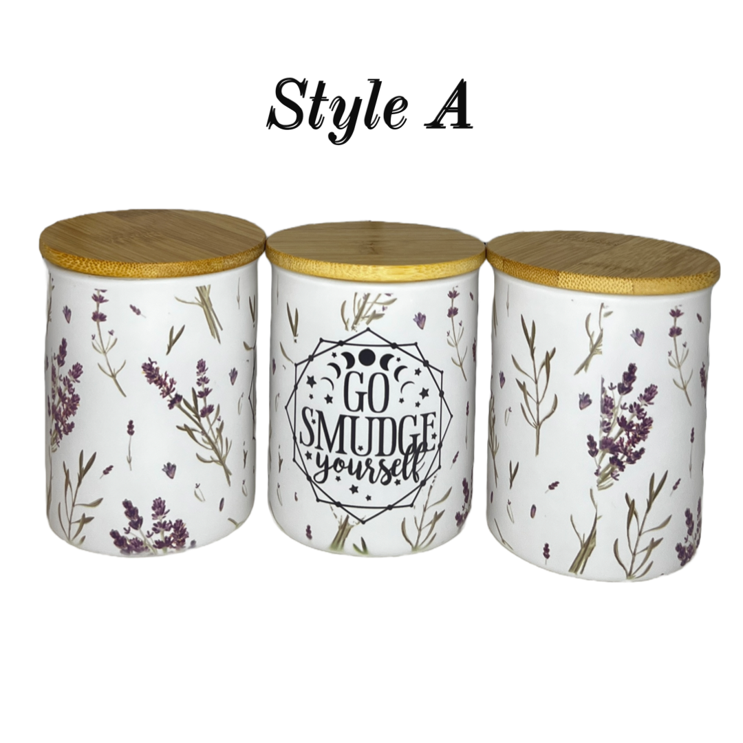 Candles - Go Smudge Yourself -Lavender and Sage