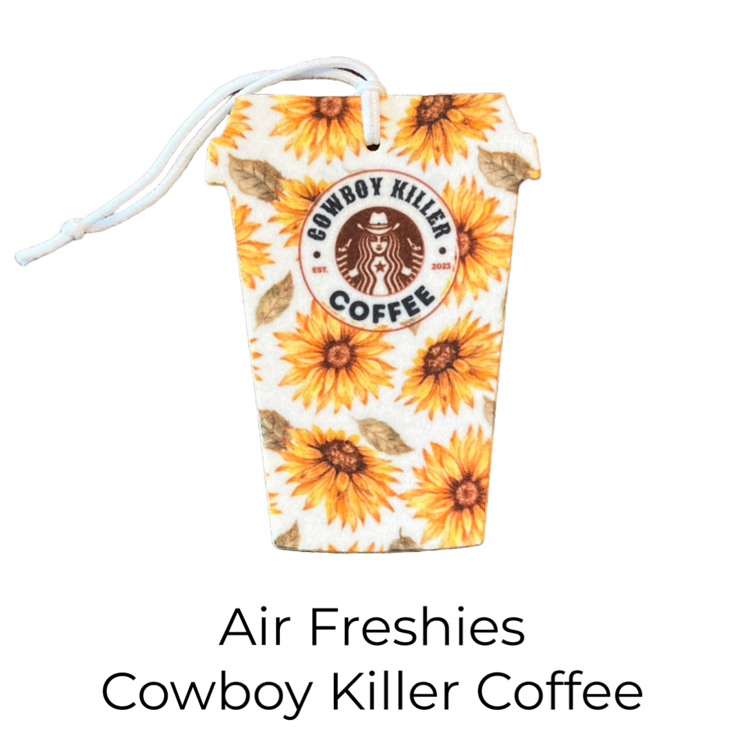 Air freshener - Cowboy Killer Coffee and 1 fl oz Scent Bomb