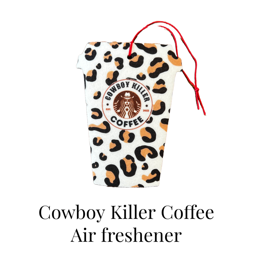 Air freshener - Cowboy Killer Coffee and 1 fl oz Scent Bomb