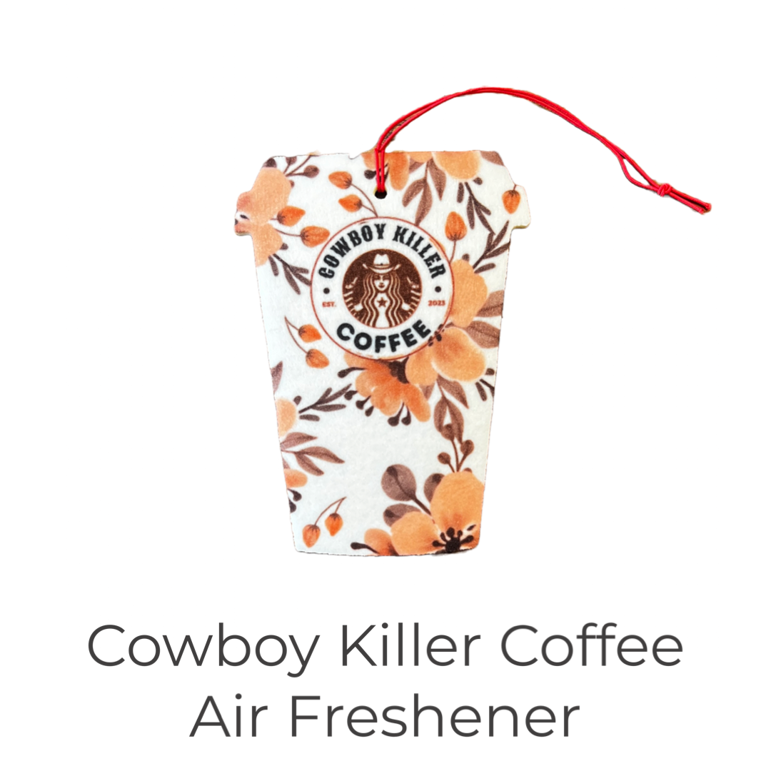 Air freshener - Cowboy Killer Coffee and 1 fl oz Scent Bomb