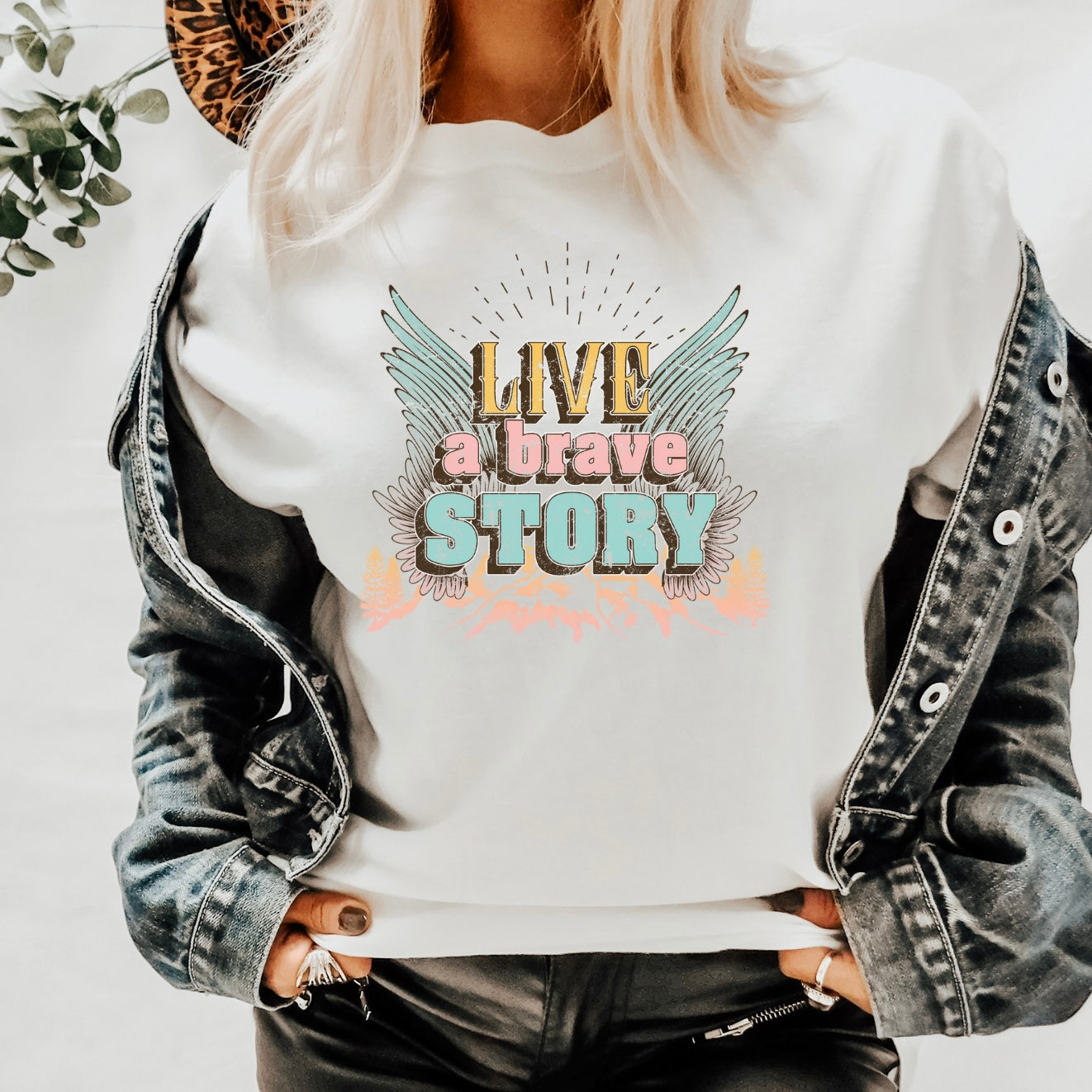 Teeshirt-Live a Brave Story