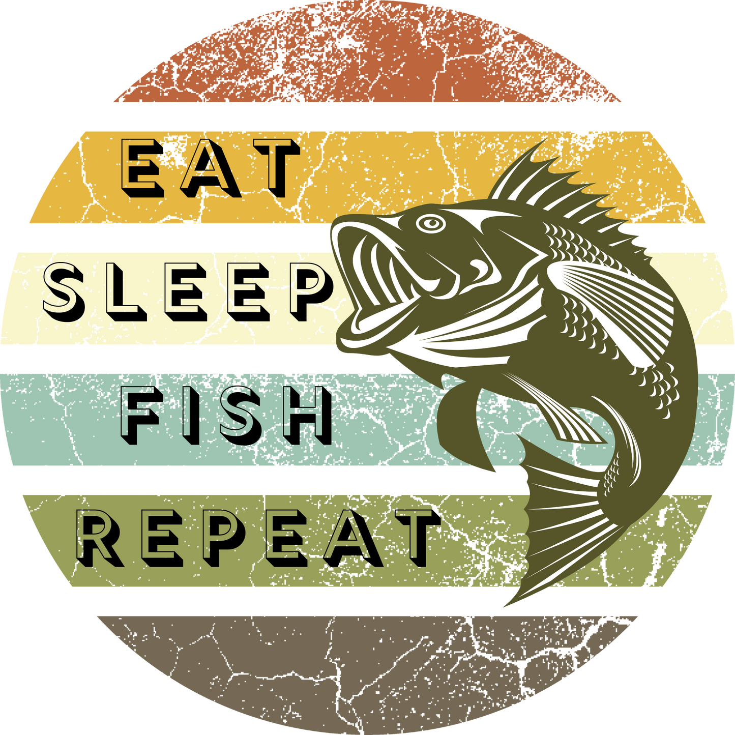 Hydration Bottle 32 oz - Eat Sleep Fish Repeat