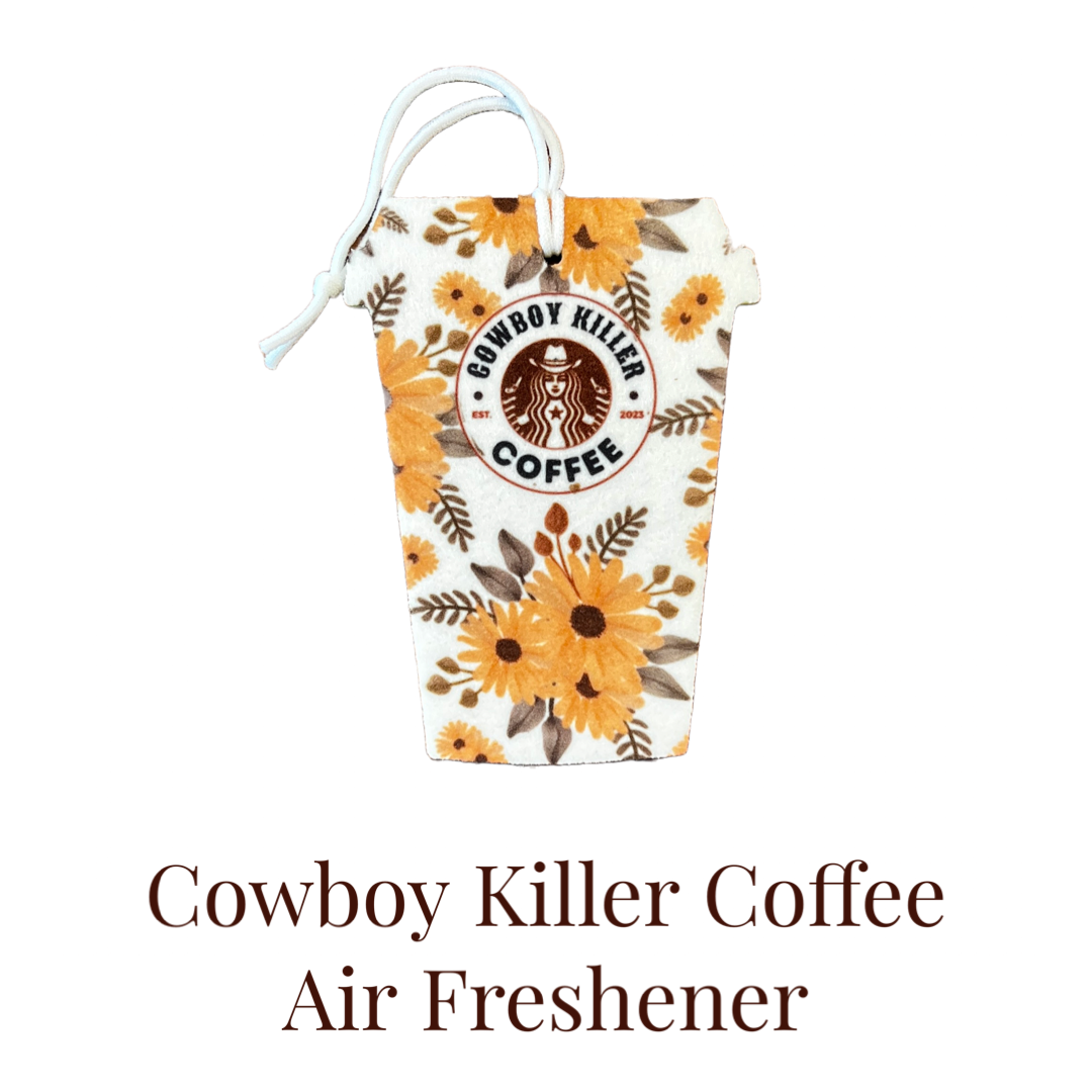 Air freshener - Cowboy Killer Coffee and 1 fl oz Scent Bomb