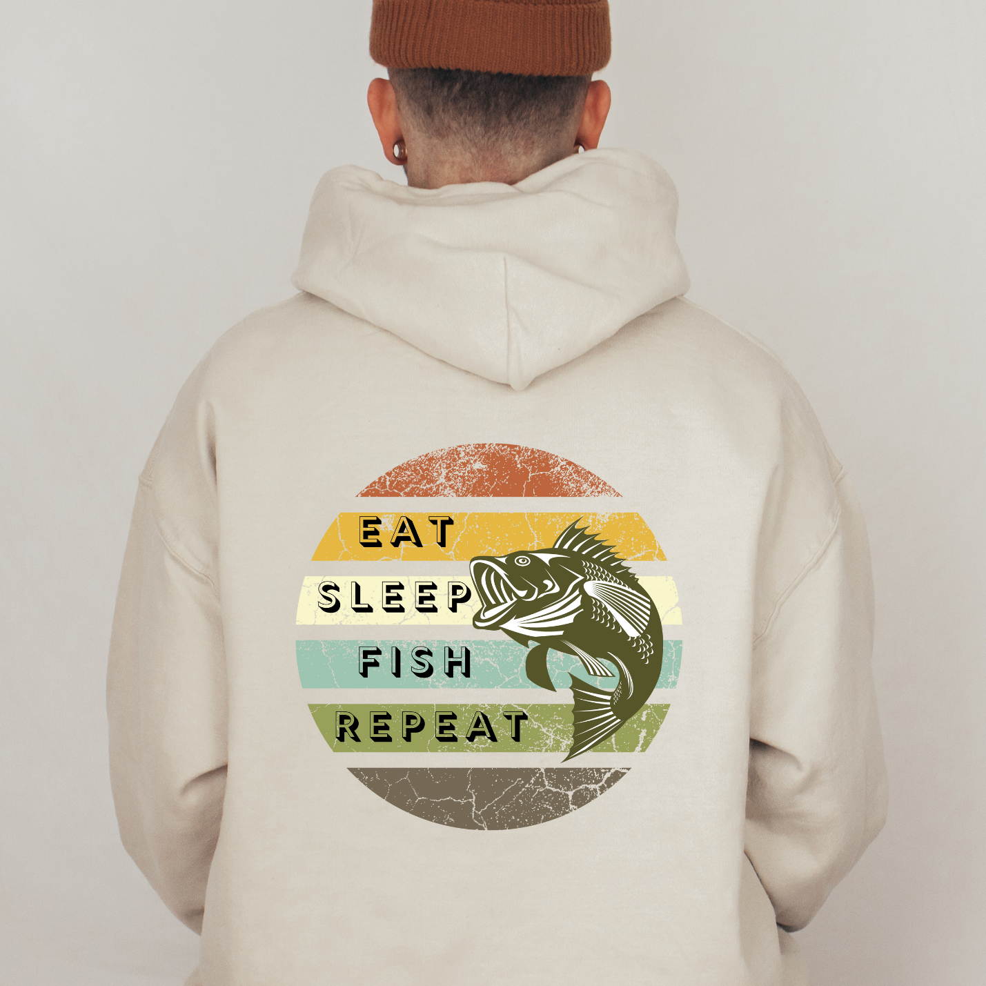 Sweatshirt- Eat Sleep Fish Repeat