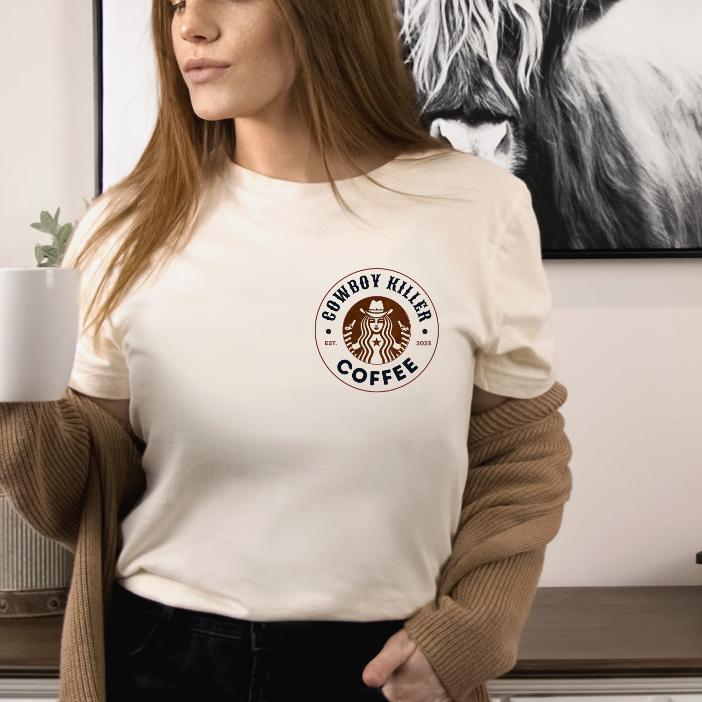 Teeshirt- Cowboy Killer Coffee